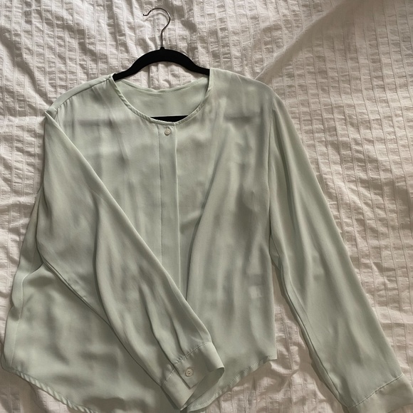 Oak + Fort Mint Blouse - Picture 2 of 3